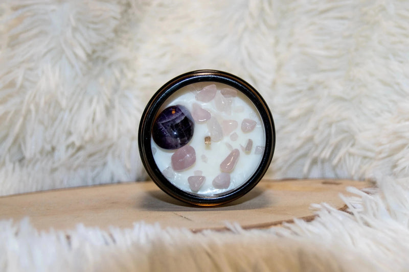 Bougie parfumée Lithothérapie Sérénité - L'Atelier Ginko - Boutique en Ligne