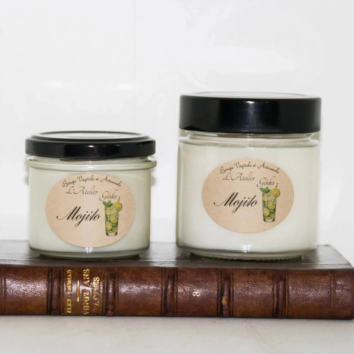 Bougie parfumée Mojito - L'Atelier Ginko - Boutique en Ligne