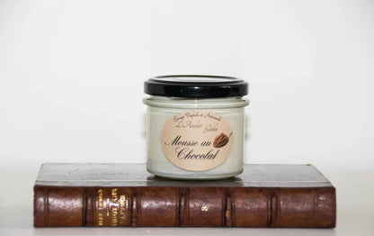 Bougie parfumée Mousse au chocolat cire de soja artisanale - L'Atelier Ginko