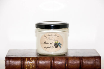Bougie parfumée Mûre et myrtille - L'Atelier Ginko - Boutique en Ligne
