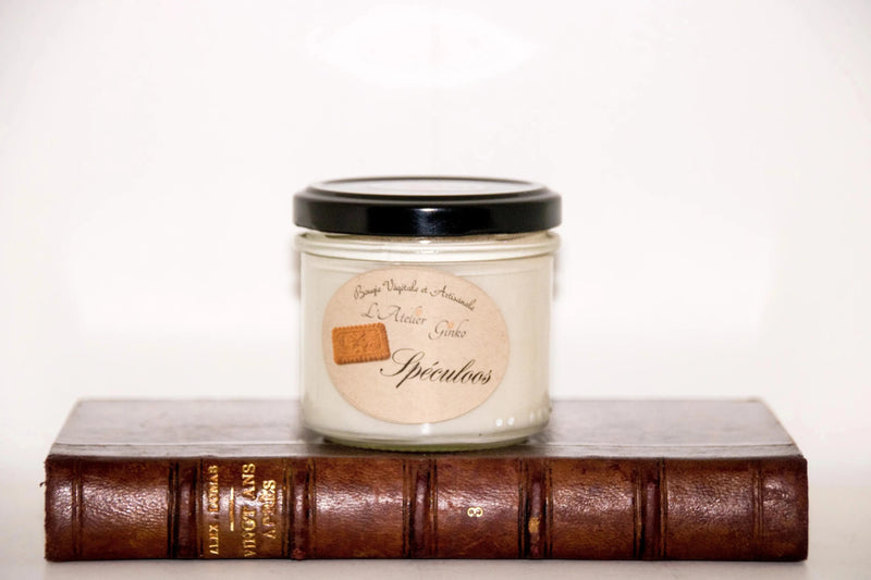 Bougie parfumée Spéculoos - L'Atelier Ginko - Boutique en Ligne