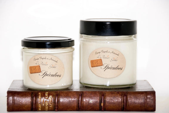 Bougie parfumée Spéculoos - L'Atelier Ginko - Boutique en Ligne