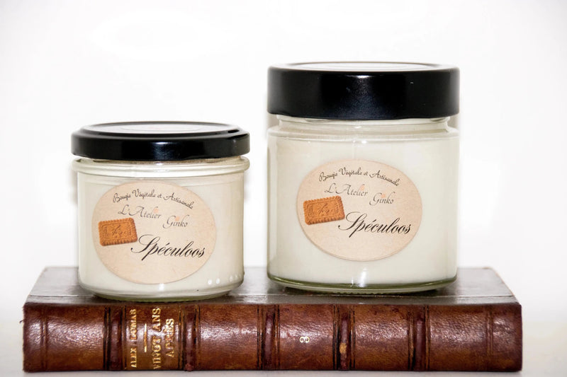 Bougie parfumée Spéculoos - L'Atelier Ginko - Boutique en Ligne