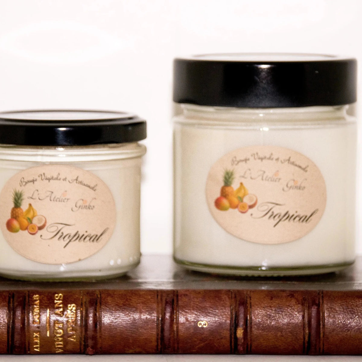 Bougie parfumée Tropical - L'Atelier Ginko - Boutique en Ligne
