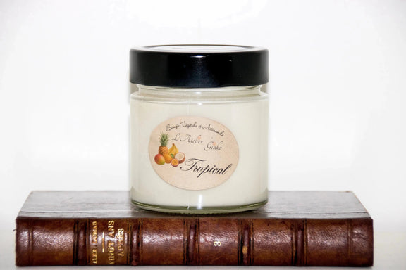 Bougie parfumée Tropical - L'Atelier Ginko - Boutique en Ligne