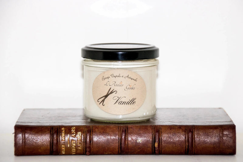 Bougie parfumée Vanille - L'Atelier Ginko - Boutique en Ligne