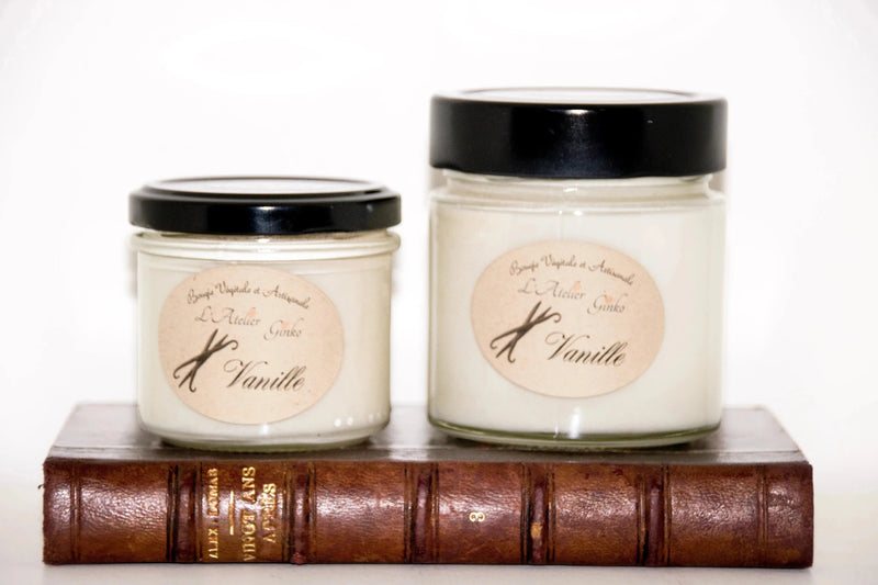 Bougie parfumée Vanille - L'Atelier Ginko - Boutique en Ligne