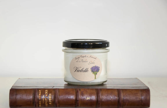 Bougie parfumée Violette - L'Atelier Ginko - Boutique en Ligne