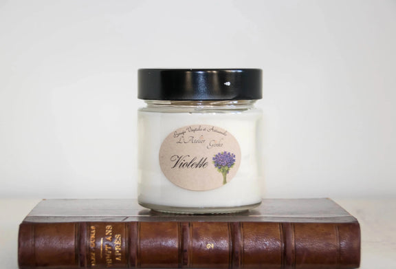 Bougie parfumée Violette - L'Atelier Ginko - Boutique en Ligne