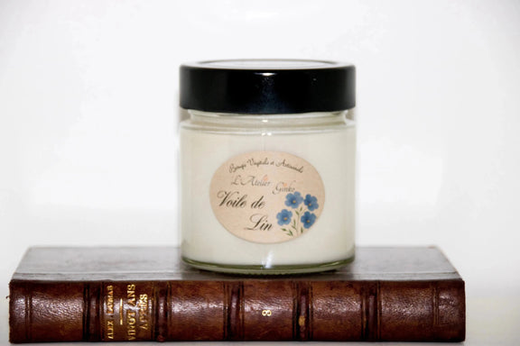Bougie parfumée Voile de Lin - L'Atelier Ginko - Boutique en Ligne