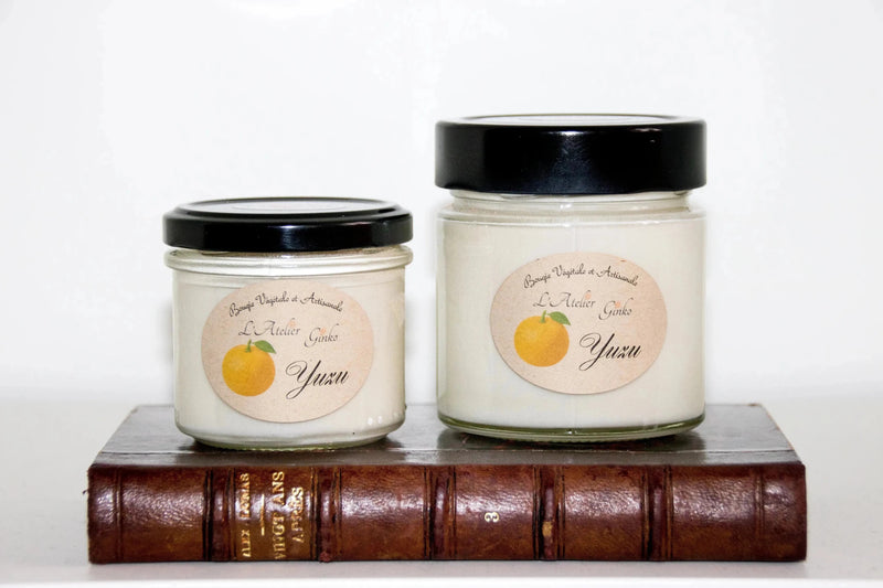 Bougie parfumée Yuzu - L'Atelier Ginko - Boutique en Ligne