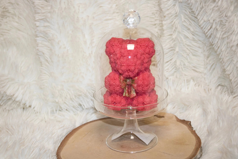 Bougie Peluche artisanale cire végétale originale – L'Atelier Ginko