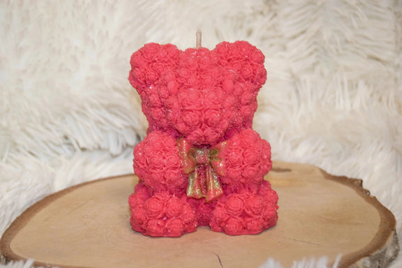 Bougie Peluche décorative faite main formats disponibles – L'Atelier Ginko