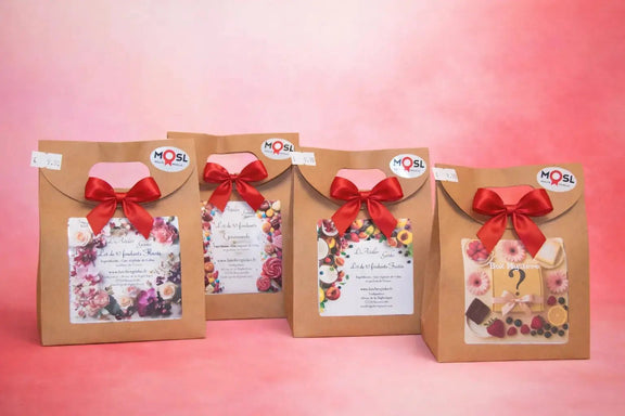 Coffret fondants parfumés artisanaux cire colza cadeau - L'Atelier Ginko