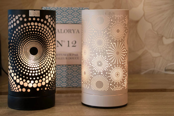 Diffuseur électrique Calorya 12 Noir vue de dessus - L'Atelier Ginko