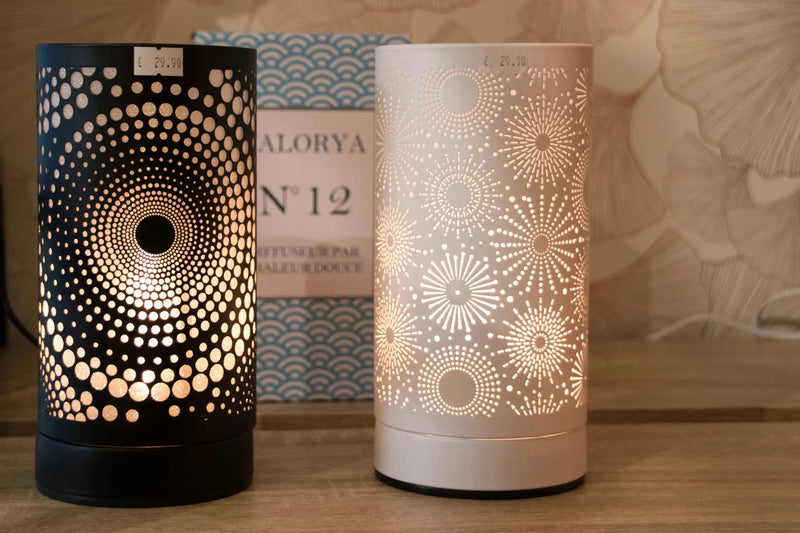 Diffuseur électrique Calorya 12 Noir vue de dessus - L'Atelier Ginko