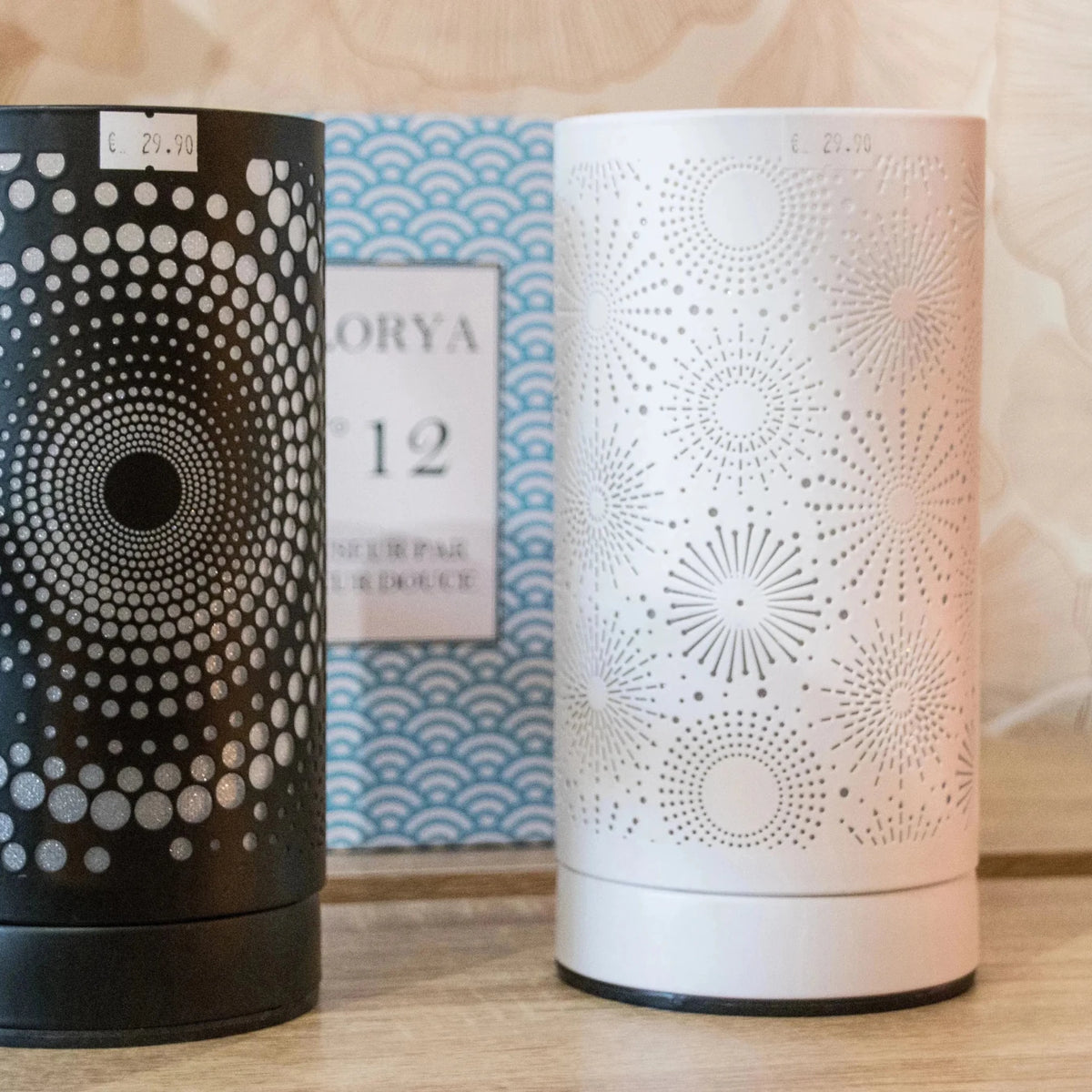 Diffuseur électrique Calorya 15 Blanc vue de dessus - L'Atelier Ginko