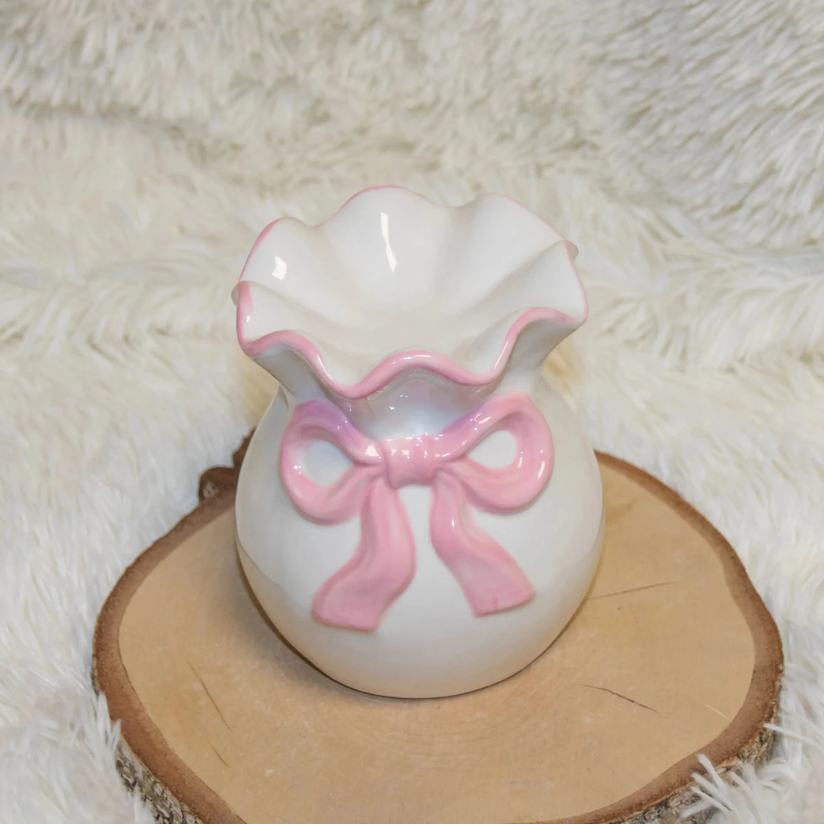 Diffuseur Nœud blanc et rose - L'Atelier Ginko - Boutique en Ligne