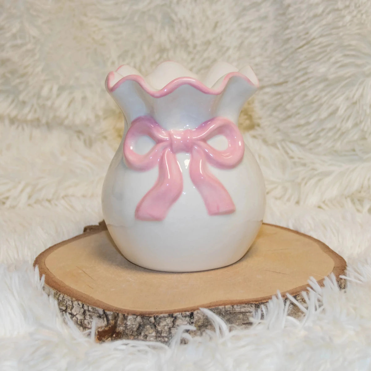Diffuseur Nœud blanc et rose - L'Atelier Ginko - Boutique en Ligne