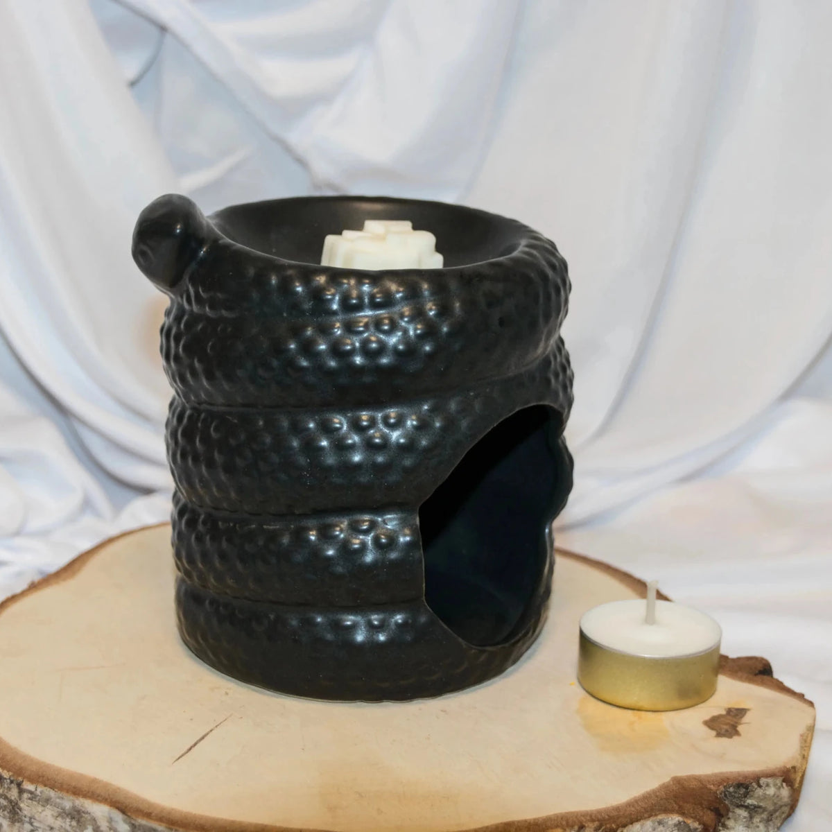 Brûle-parfum Serpent vue détail - L'Atelier Ginko