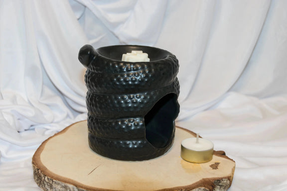Brûle-parfum Serpent vue détail - L'Atelier Ginko