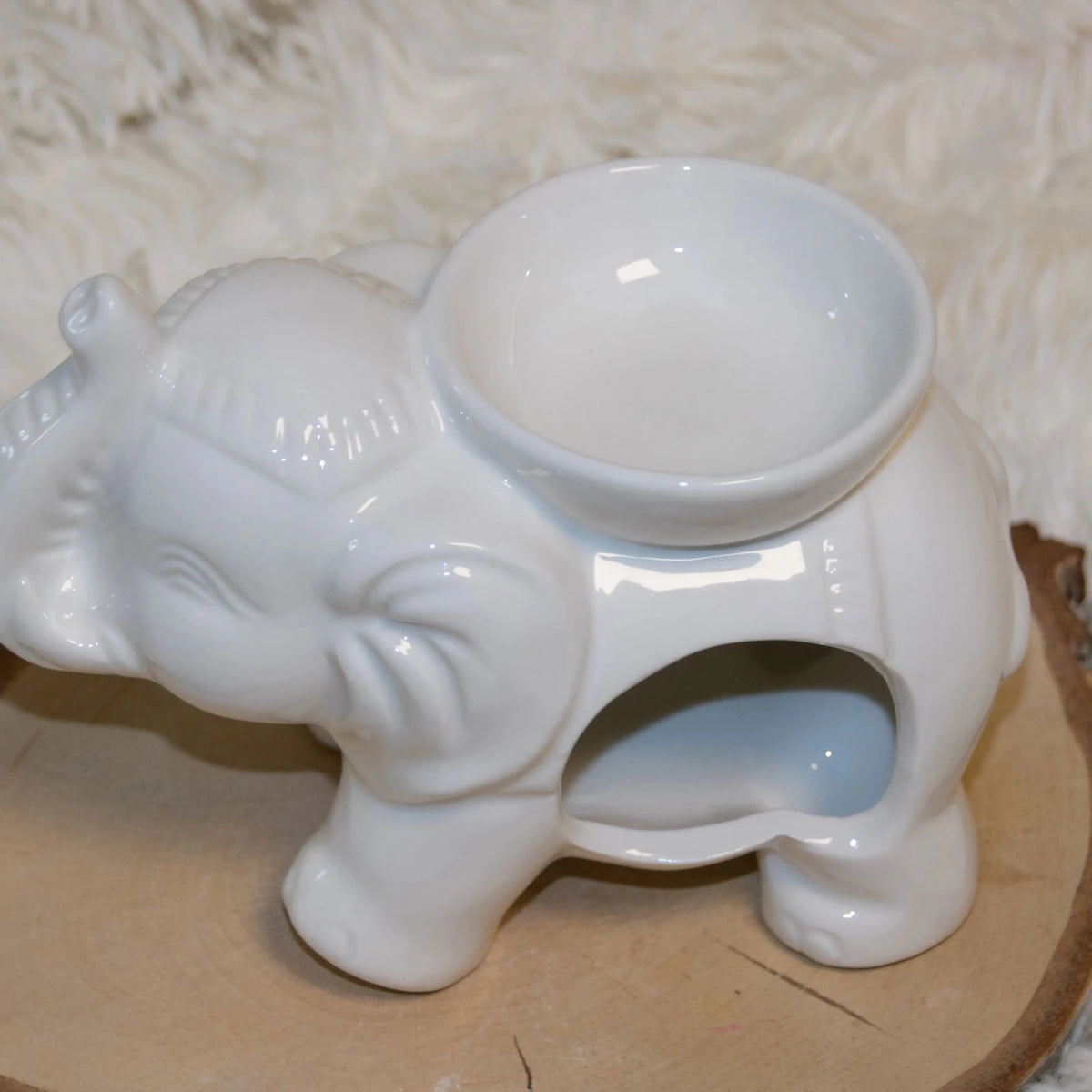 Diffuseur Tandor Blanc vue arrière céramique – L'Atelier Ginko