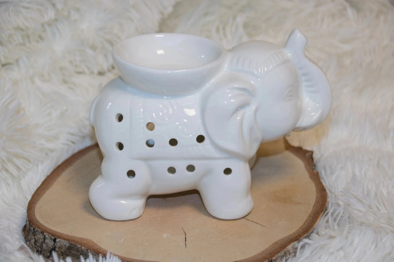 Diffuseur Tandor Blanc vue de côté céramique artisanale – L'Atelier Ginko
