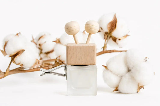 Diffuseur Voiture Fleur de coton - L'Atelier Ginko - Boutique en Ligne