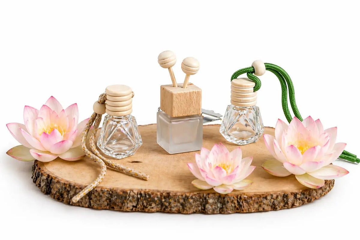 Diffuseur Voiture Fleur de Lotus - L'Atelier Ginko - Boutique en Ligne