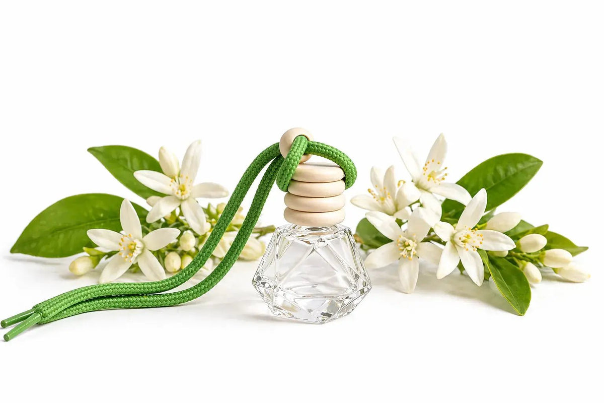Diffuseur Voiture Fleur d'Oranger - L'Atelier Ginko - Boutique en Ligne