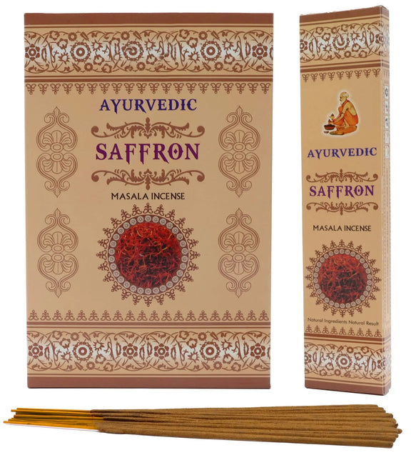 Encens Ayurvedic bâtonnets vue détail - L'Atelier Ginko