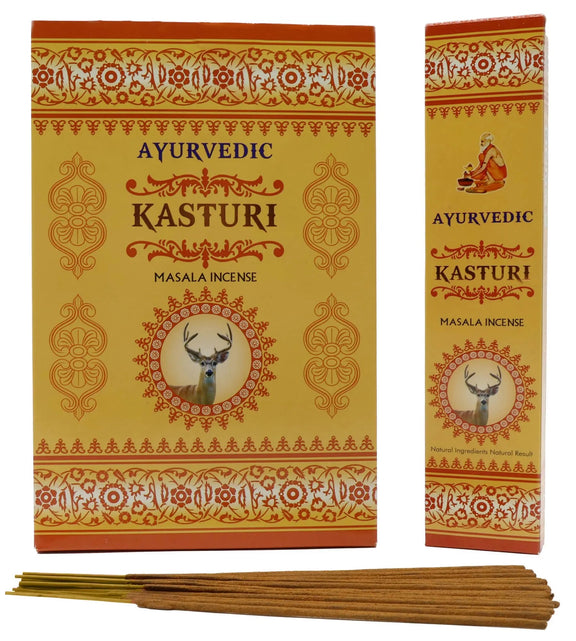 Encens Naturels Ayurvedic - L'Atelier Ginko - Boutique en Ligne