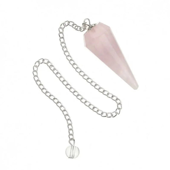 Pendules Divinatoires à Facettes en Pierre Naturelle - L'Atelier Ginko - Boutique en Ligne