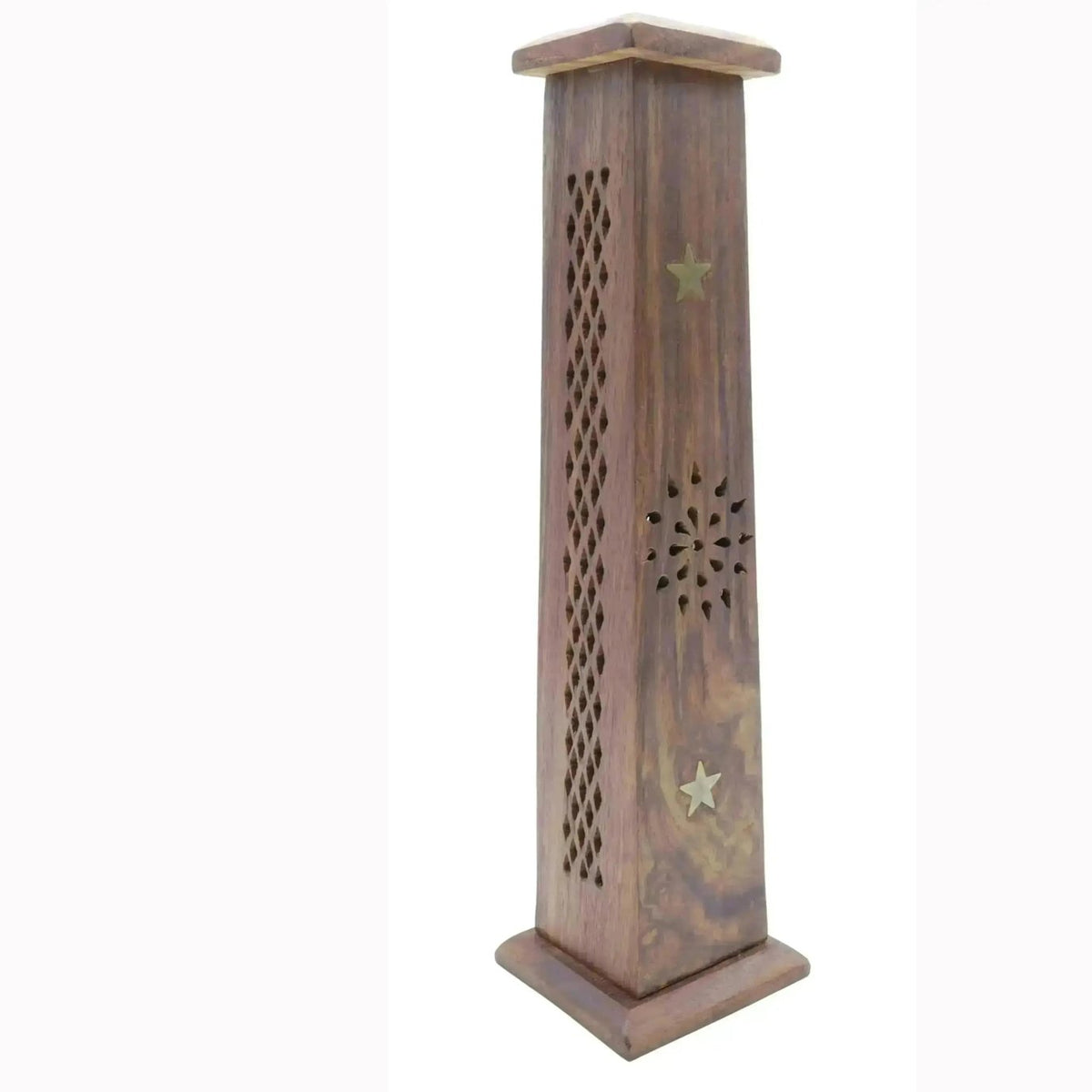 Porte-encens bois Tour 30cm accessoire encens zen – L'Atelier Ginko
