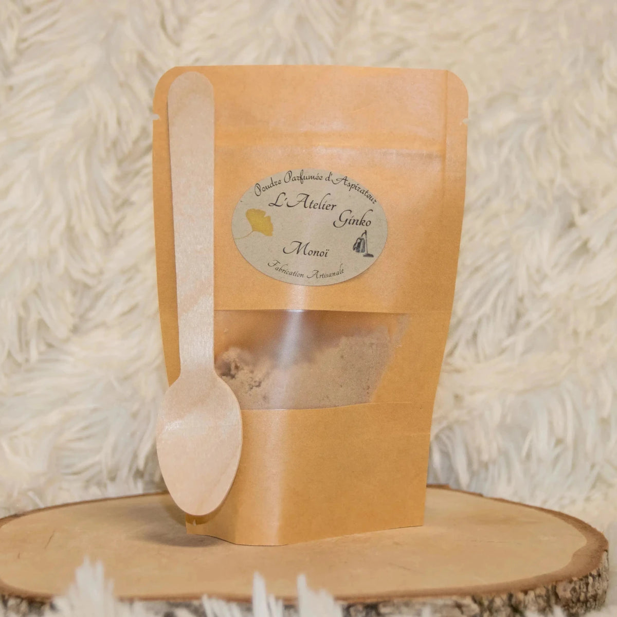 Poudre d'aspirateur parfumée artisanale cire végétale - L'Atelier Ginko