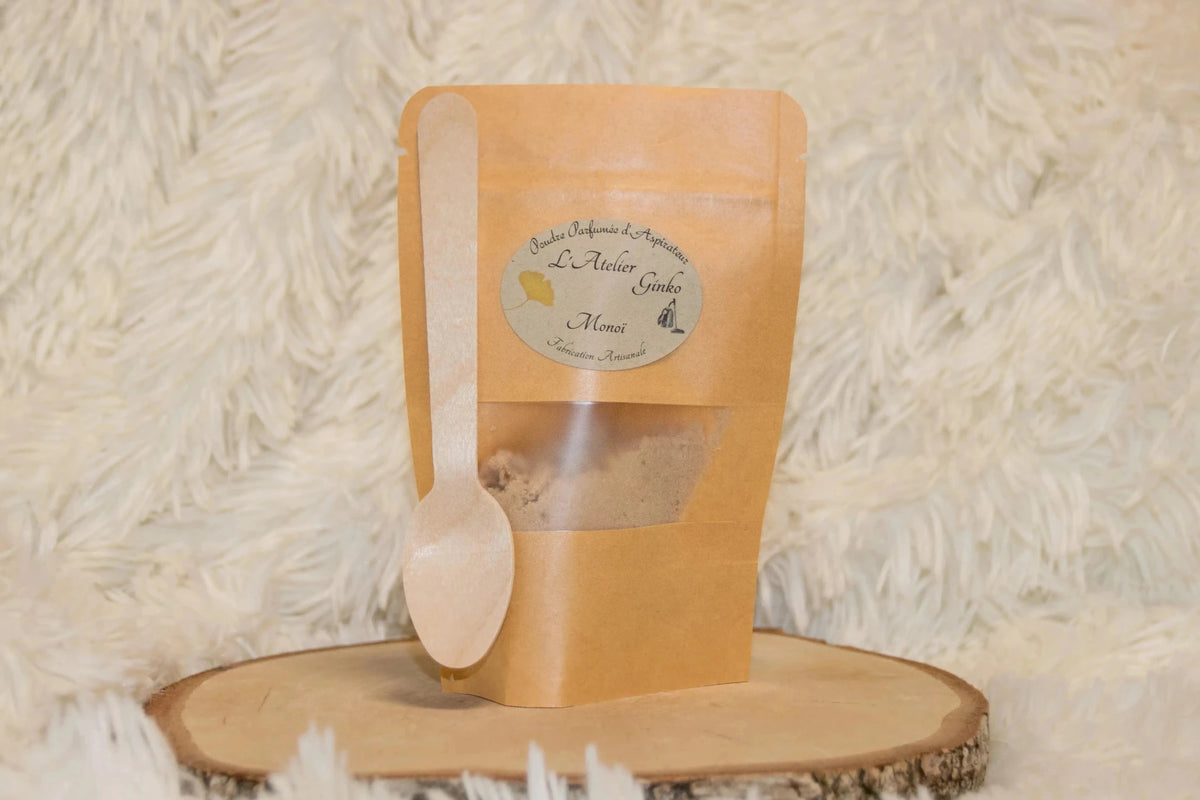 Poudre d'aspirateur parfumée artisanale cire végétale - L'Atelier Ginko
