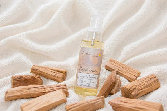 Spray d'Ambiance Bois de santal - L'Atelier Ginko - Boutique en Ligne