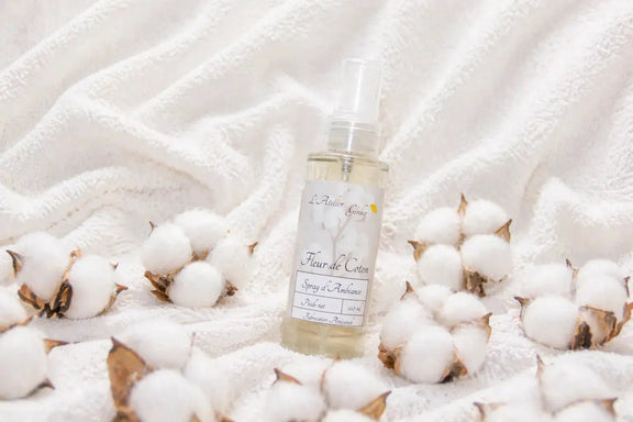 Spray d'Ambiance Fleur de coton - L'Atelier Ginko - Boutique en Ligne
