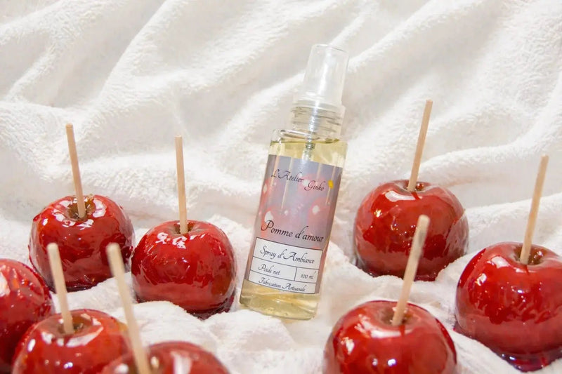 Spray d'Ambiance Pomme d'amour - L'Atelier Ginko - Boutique en Ligne