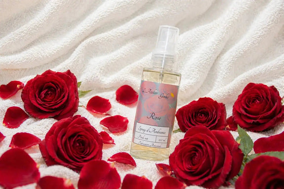 Spray d'Ambiance Rose - L'Atelier Ginko - Boutique en Ligne