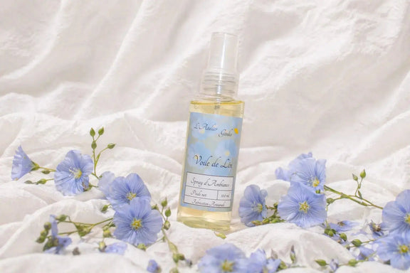 Spray d'Ambiance Voile de lin - L'Atelier Ginko - Boutique en Ligne
